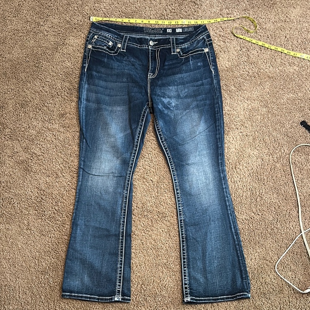 Miss Me Mid Rise Easy Boot Cut